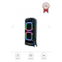 Torima BTS-2121 Siyah Çift Mikrofonlu RGB Ledli Taşınabilir Bluetooth Hoparlör Parti Speaker