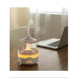  350 ml Hava Nemlendirici Buhar Makinesi Aroma Difüzörü Ufo Yağmur Efekt Kumandalı Nemlendirici