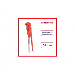 İzeltaş Izeltaş Maşalı Boru Anahtarı, 1 1/2" (55 Mm), Güçlü Tutuş ve Dayanıklı