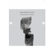 Aırstorr HYUNDAI HD-PHT-048 / Şarj Edilebilir Elektrikli 1-20mm Saç Kesme Makinesi
