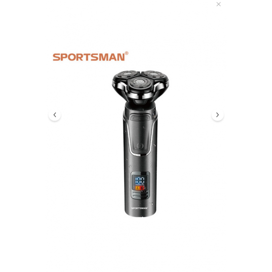 Dearling Sportsman SM-555 Professional 3’ü 1 Arada Islak/Kuru Şarjlı Erkek Bakım Seti
