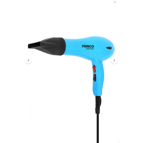 Princo PROFESYONEL Fön,Şekillendirici ve Saç Kurutma Makinası 2400 W Mavi PR-925