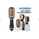 HYUNDAI HC-092 5'i 1 Arada Döner Sıcak Hava Fırçası Seti 1000W 3 Hız Sabit Sıcaklıkta Saç Bakımı