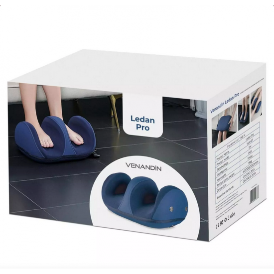 Venandin LedanPro Isıtmalı ve Yoğurmalı Kumandalı Ayak ve Bacak Spa Etkili Rahatlatıcı Masaj Aleti