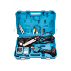 KİMMEER PLUS 21V Çift Akülü Çelik Şanzıman Dal Budama Makası & Testeresi 2 Li Set