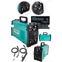CRAFTERTOOLS Germany 250 Amper Bakır Sargı Dijital Göstergeli Inverter Kaynak Makinesi