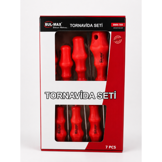 BUL-MAX BMX-785 7 Parça Tornavida Seti