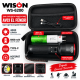 Wison WS-6200 Şarj Edilebilir Profesyonel Avcı El Feneri 4000 Lümen 6800 mAh Type-C Şarjlı