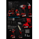 Kimmeer Plus 21V 5’lı Akülü Set | Matkap –3 işlevli Hilti – Spiral – Testere  – 320 Nm
