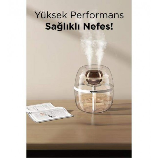 Torima K30 Humidifier Hava Nemlendirici Aroma Terapili Buhar Makinesi
